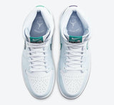 Air Jordan 1 Breathe Center White Green Purple