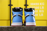 New Air Jordan 1 High OG Fearless Blue Red White Black