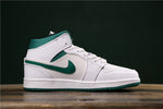 Air Jordan 1 Mid White Mystic Green
