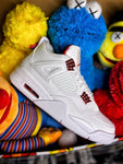 2020 Air Jordan 4 Metallic Red White