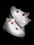 2020 Air Jordan 4 Metallic Red White