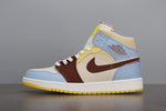 Air Jordan 1 Fearless Yellow Blue