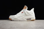 Jordan 4 Retro Levi's White
