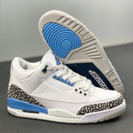 Air Jordan 3s UNC