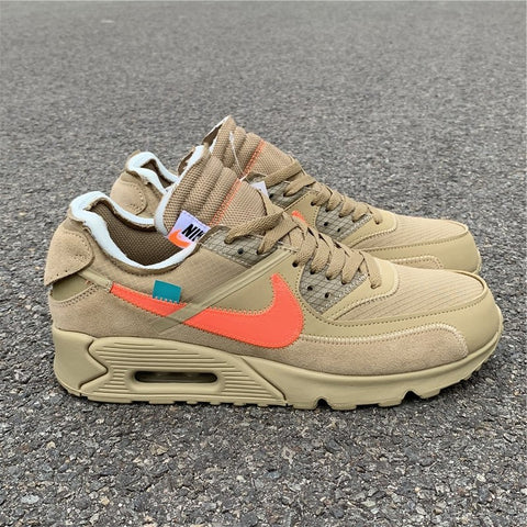 OFF-WHITE x Air Max 90 'Desert Ore'