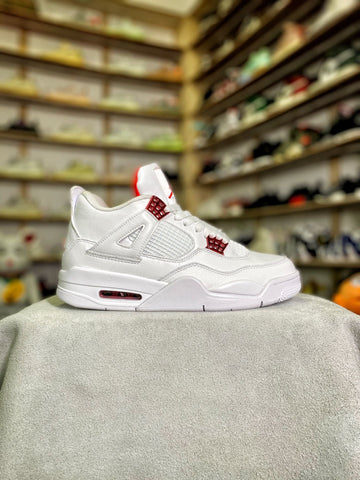 2020 Air Jordan 4 Metallic Red White