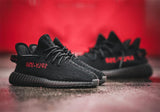 ADIDAS ORIGINALS YEEZY BOOST 350 V2 "CORE BLACK/RED"
