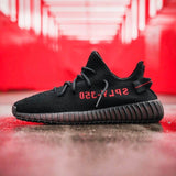 ADIDAS ORIGINALS YEEZY BOOST 350 V2 "CORE BLACK/RED"