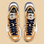 Sacai x Nike Vaporwaffle Sesame/Blue Void-White