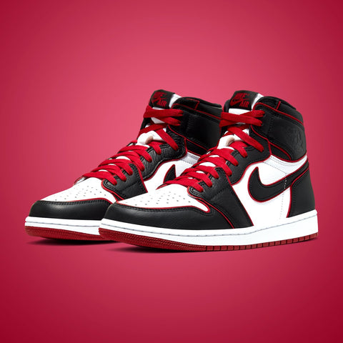 AIR JORDAN 1 RETRO HIGH OG GS(BLACK/GYM RED-WHITE)