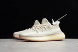 Yeezy Boost 350 V2 Citrin Non Reflective On Feet