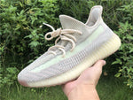 Yeezy Boost 350 V2 Citrin Non Reflective On Feet