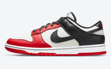 NBA x Nike Dunk Low EMB “Chicago” Sail/Black-Chile Red