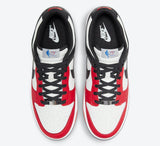 NBA x Nike Dunk Low EMB “Chicago” Sail/Black-Chile Red