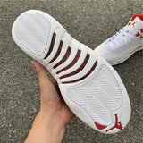 Air Jordan 12 FIBA White University
