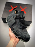 KAWS X AIR JORDAN 4 BLACK/BLACK