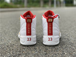 Air Jordan 12 FIBA White University