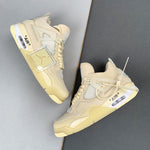 OFF White x Air Jordan 4 Sail