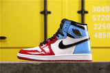 New Air Jordan 1 High OG Fearless Blue Red White Black
