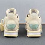 OFF White x Air Jordan 4 Sail