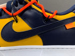 Off-White x Nike Dunk Low University Gold