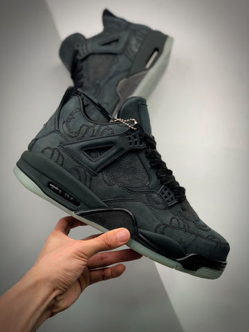 KAWS X AIR JORDAN 4 BLACK/BLACK
