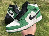 New Air Jordan 1 Mid Pine Green Sail