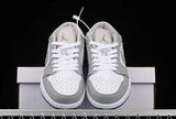 NIKE AIR JORDAN 1 LOW WHITE/GREY