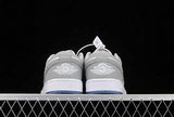 NIKE AIR JORDAN 1 LOW WHITE/GREY